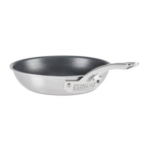 image shows Viking Professional 5-Ply 8" Eterna Nonstick Fry Pan against a blank, white background