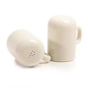 Fiesta® Salt & Pepper Rangetop Set | Linen  against a clean white background