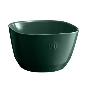 image shows Emile Henry 3.5 Qt. Medium Salad Bowl | Cedar  against a blank, white background