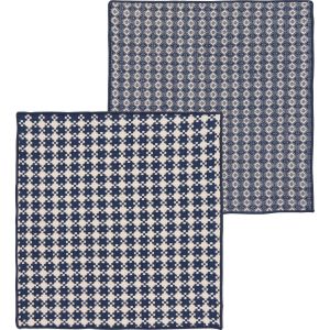image shows Danica Heirloom Woven Dishcloths (Set of 2) | Midnight  against a blank, white background