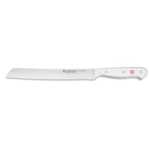 WÜSTHOF Gourmet White 8" Serrated Bread Knife 