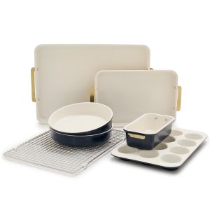 image showsGreenPan Reserve 7-Piece Bakeware Set | Twilight against a blank, white background