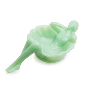 Mosser Glass Bathing Beauty Soap Dish | Jade 