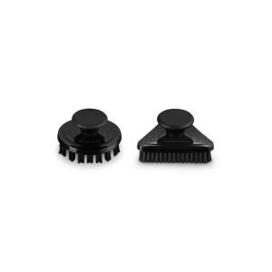 Le Creuset 2-Piece Grill Brush Set | Black Onyx