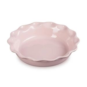 Le Creuset Heritage Fluted Pie Dish 9 In | Chiffon Pink