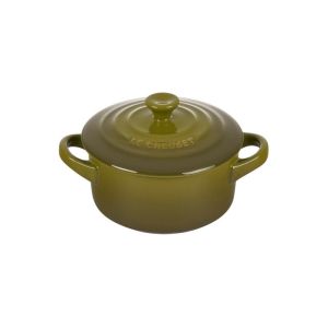 Le Creuset 8oz Mini Round Cocotte (Olive) 