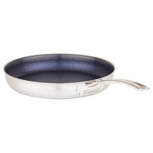 image shows Viking 3-Ply Hybrid Plus™ 12" Nonstick Fry Pan against a blank, white background
