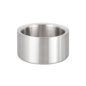 Winco 5" Double Wall Wine Coaster | Satin Finish