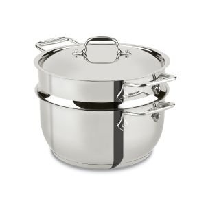 All-Clad Stainless Steel Steamer with 5 Qt. Insert
