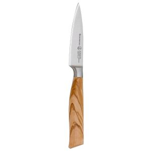 Messermeister Oliva Elité Paring Knife 3.5" (Cutlery) E/6691-3.1/2 against a white background shot vertically