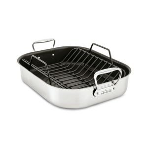 All-Clad Nonstick Roaster with Rack | Large - 16" x 13"