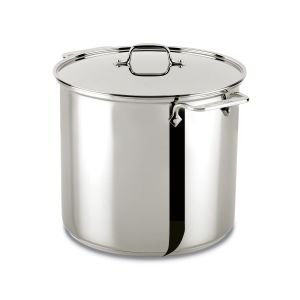 E9076474 All Clad 16 QT Stainless Steel Stock Pot & Lid