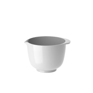 image shows Rosti 1.6 Qt. Mixing Bowl | White  against a blank, white background