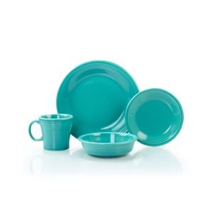 Fiesta® 16-Piece Classic Dinnerware Set with Tapered Mugs | Turquoise
