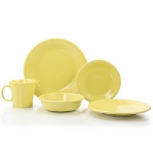 Fiesta® 20-Piece Classic Dinnerware Set with Tapered Mugs | Sunflower
