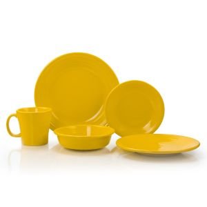 Fiesta® 20-Piece Classic Dinnerware Set with Tapered Mugs | Daffodil
