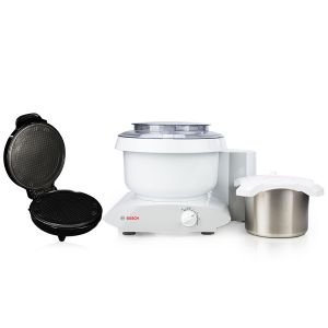 Bosch Universal Plus 6.5-Quart Mixer + Ice Cream Maker & Waffle Cone Maker 