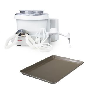 Bosch Universal Plus Mixer + Cookie Package + Nordic Ware Baker's Half Sheet