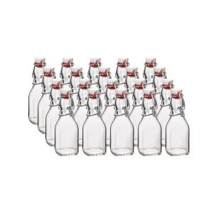Bormioli Rocco 4.25oz Swing Top Glass Bottles | 20-pack