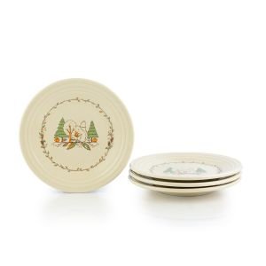 Fiesta® Luncheon Plate Set for 4 | Fall Forest
