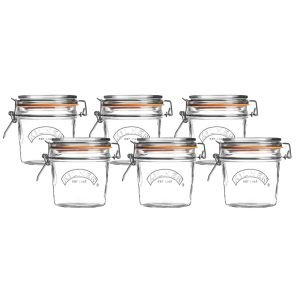 Kilner Round Clip Top Jars (Set of 6)| 12oz