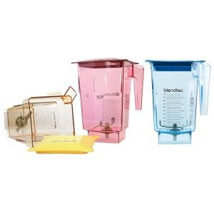 Blendtec Commercial WildSide Blender Jar Set | Allergy Awareness 3-pack