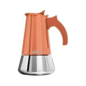 Escali London Sip 6 Cup Stainless Steel Espresso Maker | Copper