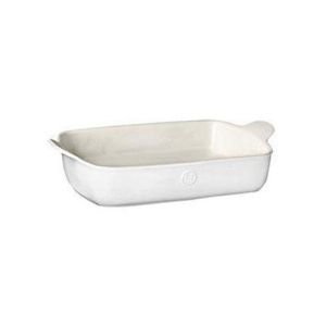 Emile Henry 13 x 9 Large Ceramic Baking Dish - Sugar White 239626