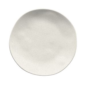 image shows TarHong Organic Wheat 10.6" Dinner Plate | Cream against a blank, white background

