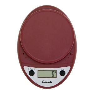 Escali Primo Digital Food Scale - Warm Red P115WR