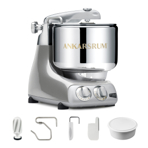 Ankarsrum Essential Package Stand Mixer Jubilee Silver 09022026