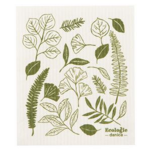 image shows Ecologie by Danica Swedish Dish Cloth | Fern & Frond  against a blank, white background