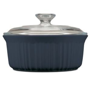 CorningWare French Colors 1.5 Quart Round Baking Dish | Navy