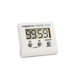 Presto® Electronic Digital Timer | White