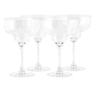 Set Of 4 Feast It Forward Martini Drinkware 8oz Glasses - Stolzle