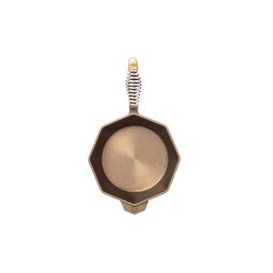image shows FINEX 8" Cast Iron Skillet against a blank, white background