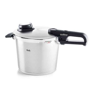 Fissler Vitavit®高级S4压力锅，带穿孔插入| 4.8 Qt。