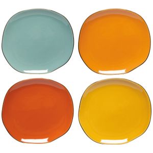 Danica Heirloom 6.5" Pebble Appetizer Plates (Set of 4) | Dune