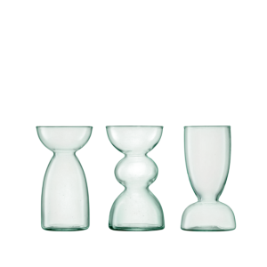 image shows LSA Canopy 5" Trio Vase Set against a blank, white background