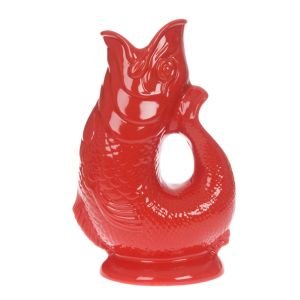 Wade Ceramics Extra Large Gluggle Jug | Red