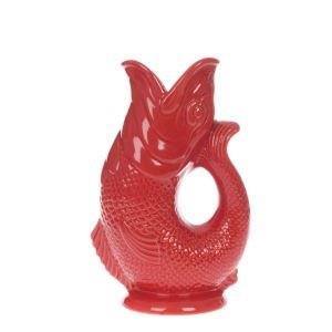 Wade Ceramics Large Gluggle Jug | Red