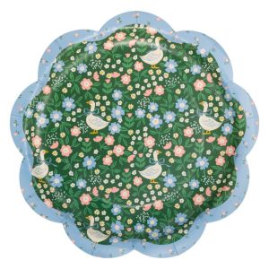 My Mind's Eye 10" Goose Pattern Plates | 8-Piece