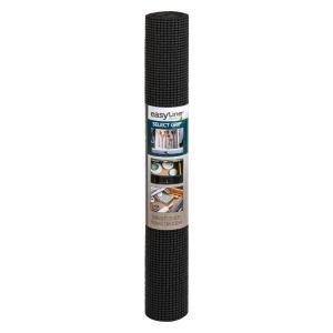 Duck Brand Easy Liner Select Grip 20” x 6’ Shelf Liner - Black (1359575)