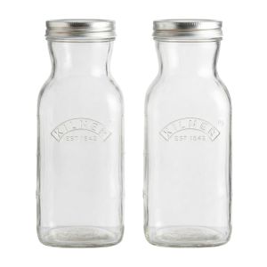 Kilner 34oz Juice & Sauce Bottles | Set of 2