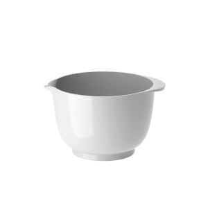 image shows Rosti 2.1 Qt. Mixing Bowl | White against a blank, white background