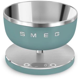 image shows SMEG Contemporary Kitchen Scale | Jade against a blank, white background