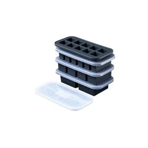 Souper Cubes 4 Piece Food Tray Gift Set | Charcoal