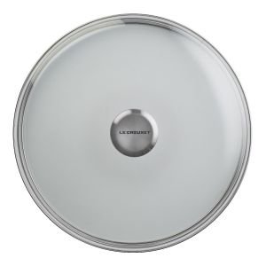 11" Le Creuset Glass Lid with Stainless Steel Knob