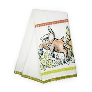 Everything Kitchens Tea Towel | "Caprine Caper" Baby Goat