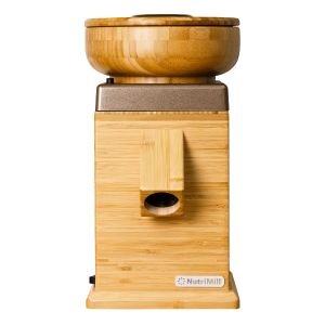 NutriMill Harvest Grain Mill with Gold Trim